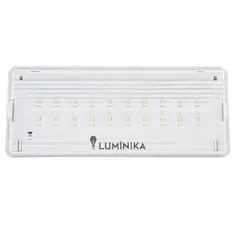 LUMINIKA - Lámpara de Emergencia Led 2W 6500K 200 Lm