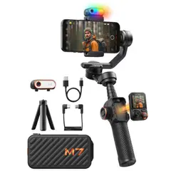 HOHEM - Estabilizador Hohem iSteady M7 con Seguimiento de IA para Móvil