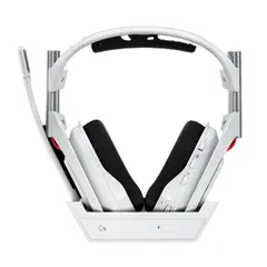 ASTRO GAMING - Audífono Con Micrófono Astro A50 Gen 5 BT Inalámbrico Base BLANCO