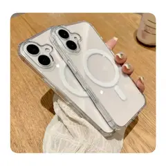 GENERICO - Case MagSafe Transparente - iPhone 16