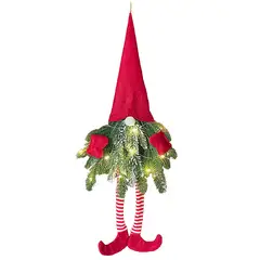 TIOZONEY - Corona de Navidad de 27 pulgadas