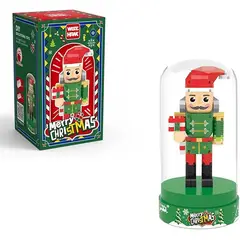 TIOZONEY - 1pcs Cascanueces Navidad Bloque Juguetes