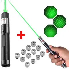 OEM - Kit Puntero Láser 303 con Llave + 13 Cabezales de Proyección