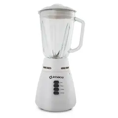 IMACO - Licuadora 125L cVaso de Vidrio BL4125V Blanco
