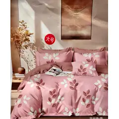 MINGDA - Set de Edredón 2pz de 5 Piezas 100% Algodón