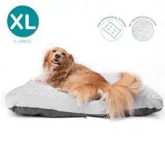 CAT OH - Cama Colchoneta para Perros Dots Gris - XL