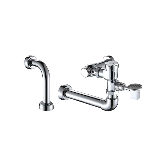 FLUXÓMETRO DE INODORO PARA PIE PEDAL CROMADO GS8105-3