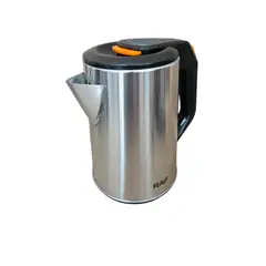 RAFF - TETERA ELÉCTRICA DE 2.5 LITROS RAF CON APAGADO AUTOMÁTICO PLATEADO