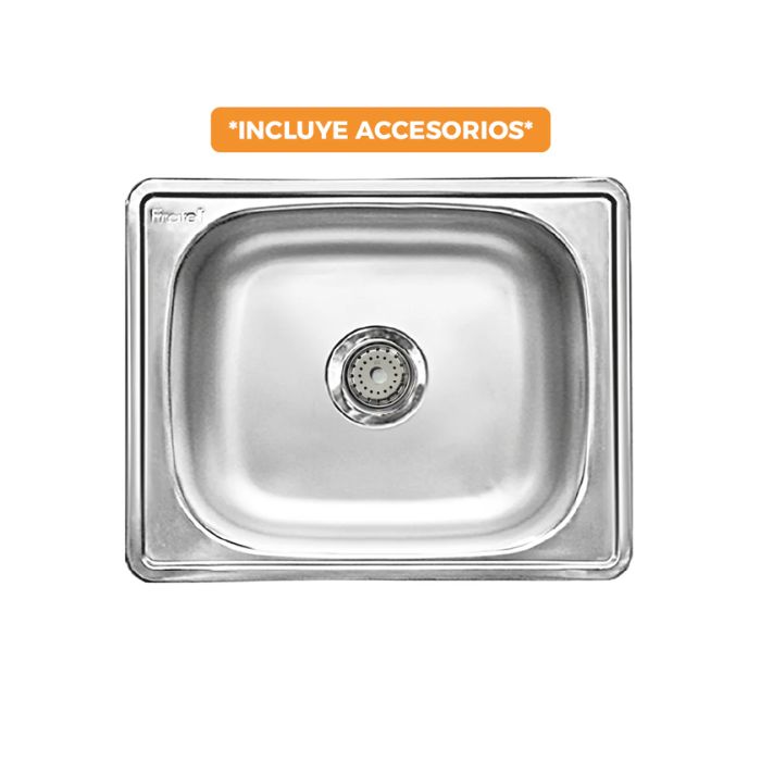 LAVADERO DE COCINA ACERO INOXIDABLE SATINADO LD-5040
