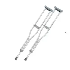 GENERICO - Muletas Ortopédicas Regulables de Aluminio