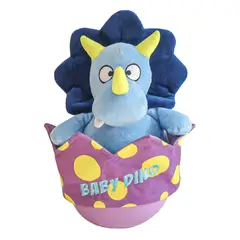 MOMOVIDA - Juguete Trompo de Dinosaurio Sonido de Peluche DT-4