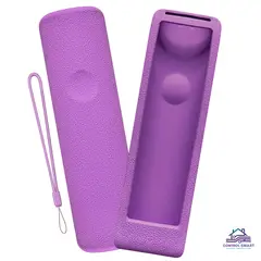 GENERICO - Protector de Silicona para Control Remoto Samsung Smart TV  Morado