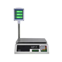 GENERICO - Balanza Comercial Pantalla Torre de 40kg Electrónica Digital