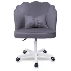 BUCKINGHAM - Silla Giratoria de Escritorio Oficina Q1 Gris Oscuro