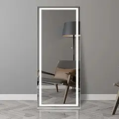 LUMINAR BRILLO & LUZ - Espejo led cuerpo entero 160x60cm encendido touch táctil