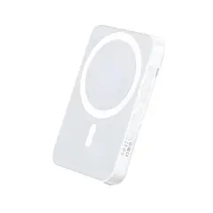 REMAX - Power Bank Magnético Carga Inalámbrica RPP-65 10000mAh Blanco