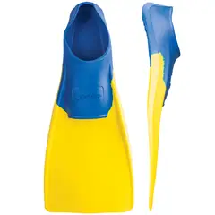 FINIS - Aleta Flotantes Largas Blue Yellow 33-35