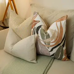 CLAUDIA RIVA HOME - Funda de Cojín Scratch + relleno de poliester