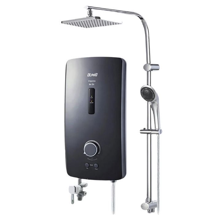 RAPIDUCHA ELÉCTRICA CON DUCHA ESPAÑOLA IM9 METAL BLACK