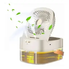 OEM - Mini Ventilador con Humidificador Portátil para Oficina o Escritorio