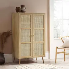 R&R MUEBLES - Ropero Vintage Sakurako Marrón