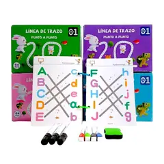 GENERICO - SET DE LIBRO PRE - ESCOLAR STROKE LINE
