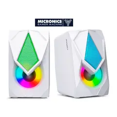 MICRONICS - Parlante CORSAIR WHITE MIC S309-9W 2. 0 RGB 2"