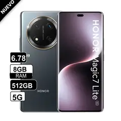 HONOR - Celular Magic 7 Lite 5G 8GB+512GB