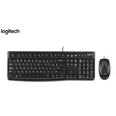 LOGITECH - Kit MK120 Mouse + Teclado USB SP BLACK