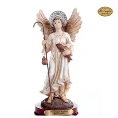 DI ANGELO - FIGURA ARCANGEL RAFAEL 20cm x 9cm 556-33134
