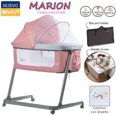 EBABY - Cuna Colecho MARION Rosado