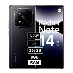 XIAOMI - Celular Redmi Note 14 PRO PLUS 5G 256GB - 8GB RAM Color Negro