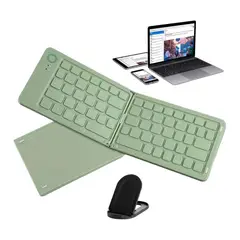 SEISA - Mini Teclado Bluetooth Inalámbrico Plegable Recargable