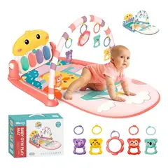 BIBI - GIMNASIO PARA BEBÉ ESTIMULACIÓN MODELO POLLITO ROSADO