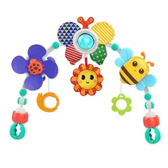 HUANGER - Arco Coche Cuna con Sonajeros Mariposa