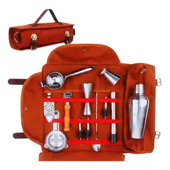 U BUY - Set Profesional Coctelería Bartender Utensilios Bar + Bolso