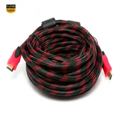 SEISA - Cable HDMI 15 Metros Trenzado Con Doble Filtro Full HD