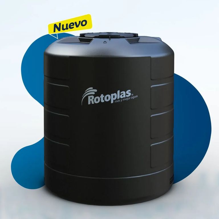 TANQUE PLUS + 2500L SMA NEGRO ROTOPLAS