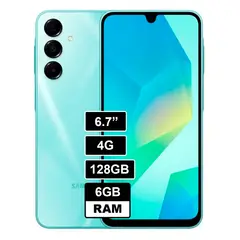 SAMSUNG - Celular Galaxy A16 4G 6GB - 128GB - Verde