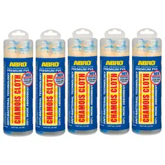 ABRO - Secador de Gamuza Chamois CH-555 Pack x 5