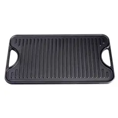 VICTORIA - Plancha Asadora Curada Reversible Rectang 47X25 Cm -