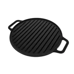 VICTORIA - Plancha Asadora Redonda Reversible Precurada 32 cm