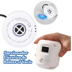 GENERICO - Succionador Compresor de Aire Eléctrico para Bolsas al Vacío
