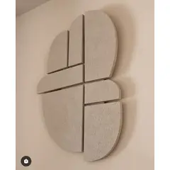 BOSQUE INVERNAL DECORACION ECO ALTERNATIVA - Escultura de pared en madera  ARENA