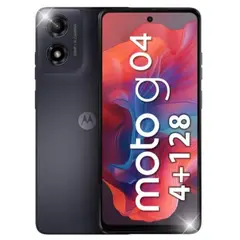 MOTOROLA - Celular G04 Negro RAM 4GB + 128GB 16MP 5000mAh Single SIM