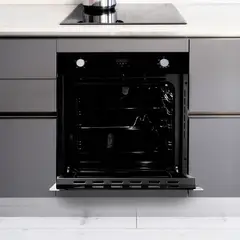 SOLE - Horno Empotrable a GLP Convector Rosticero 70L Negro SOLHO021V2