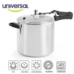 GENERICO - Olla a presión Universal 13 litros doble válvula de seguridad