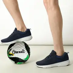 ONEBALL - PELOTA DE FÚTBOL UEFA - NÚMERO 5 - PVC FOAM - BLANCA / VERDE