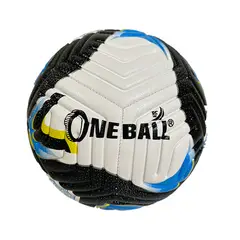 ONEBALL - PELOTA DE FÚTBOL ONEBALL UEFA - NÚMERO 5 - PVC FOAM - BLANCA / CELESTE