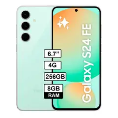 SAMSUNG - Celular Galaxy S24 FE 8GB RAM 256GB Color Verde